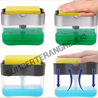 Dispenser Sabun Cuci Piring (free spons kuning hijau)