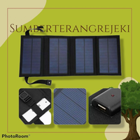 Solar Power Charging Panel USB Charger 10W/PanelPengisian Tenaga Surya