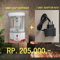 Dispenser Sabun Otomatis / Dispenser Hand Sanitizer Otomatis Dinding