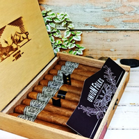 Cerutu Union Folks Java Wooden Box Isi 10 Premium Cigar