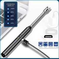 Korek Api Elektrik Arc BBQ Lighter USB Windproof Outdoor