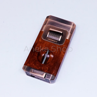 Korek Api Bara Dual Jet Flame With Cutter & Stand Honest BCZ813-1
