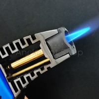 Korek Api Gas Bara Stand Single Jet Flame with Lock
