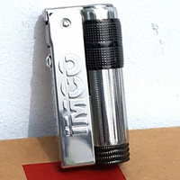 Korek Api IMCO Silver Black Api Reguler IC70313