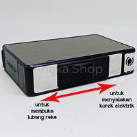 Kotak Focus dengan Korek Api Bara & Korek Api Elektrik 20 Slot