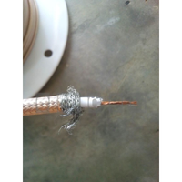 Kabel Coax Transparan rg-58 D-ANTENA 50ohm