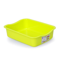 FUNIKA NUMAN Baskom Kotak 2 IN 1 (SET) Dengan Keranjang Penirisan Saringan Bisa Untuk Mencuci Sayuran Buah