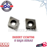 Insert CCMT 06 insert carbide insert CBN untuk material keras baja harden