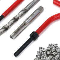 Recoil Helicoil Thread Repair Kit M6x1.0 recoil set alat repair baut slek.recoil set tap bor handle dll.alat reparasi drat