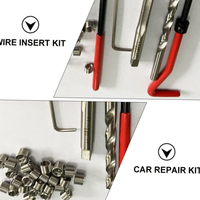 Recoil Helicoil Thread Repair Kit M6x1.0 recoil set alat repair baut slek.recoil set tap bor handle dll.alat reparasi drat