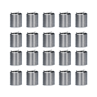 10Pcs Recoil M12x1.75 2D Recoil Helicoil Verbos Perbaikan Drat rusak baut 17