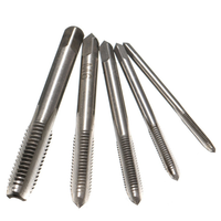 5Pcs Hand Tap Set Tap Alat Pembuat Drat Perbaikan Drat Selek Set 5pcs M3 – M8 Untuk Baut 5 - Baut 12 Alat Tapping Pembuat Drat Dalam