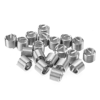 50Pcs Recoil M5x0.8 3D Recoil Helicoil Verbos Perbaikan Drat rusak baut 8
