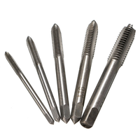 5Pcs Hand Tap Set Tap Alat Pembuat Drat Perbaikan Drat Selek Set 5pcs M3 – M8 Untuk Baut 5 - Baut 12 Alat Tapping Pembuat Drat Dalam