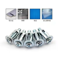 Jack Nut - Rivet Nut Plat Metal Mur Baut Drat Sekrup Fisher M4 M5 M6 Skrup Nut