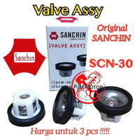 SANCHIN SCN30 VALVE ASSY klep sprayer mesin pompa steam stim doorsmeer MEREK SANCHIN ORIGINAL SC30 30CC (3BUAH)
