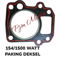 154 GASKET HEAD paking deksel mesin genset 4 tak 1000WATT 1200watt 1500watt 2200watt