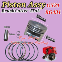 gx31 piston kit seher komplit mesin potong rumput 4 tak honda bg 431