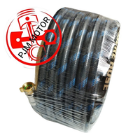 5PLY 10 METER PRESSURE HOSE selang air selang kompresor mesin power sprayer pompa steam stim doorsmeer (hitam)