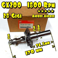 Camshaft Cam Shaft Noken As GX160 GX200 GX220 5.5Hp 6.5Hp Original