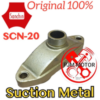 ORIGINAL SANCHIN SC20 Suction metal duduk selang isap mesin power sprayer pompa steam stim doorsmeer 20cc ORIGINAL SANCHIN