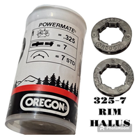 OREGON 5200 Rim cincin sporket mesin chainsaw sinso 5800 5500 528 628 - RIM 325-7  HALU