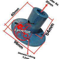 Shaft joint kopling join bohel mesin kapal gx160 gx200 gx220 3/4 20mm - 20MM(MESIN)
