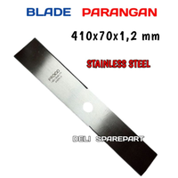 Blade cutter kepala mata pisau mesin potong rumput 410x70x1,2mm