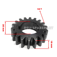Gear Crankshaft Gigi Kruk As Mesin S195 S1100 S1110 S1115 S1125 S1130 Dongfeng Tianli Fengtian