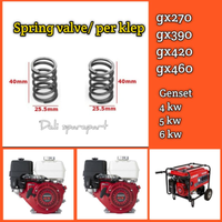 Spring Valve Per Klep Mesin Gx270 Gx390 Gx420 Gx460 Genset 4kw 5kw 6kw
