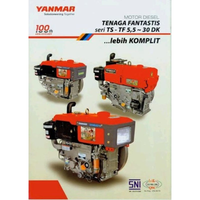 CYLINDER HEAD COVER BONET MESIN YANMAR TF55 TF 65