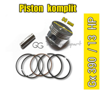 Piston Seher Komplit Mesin Gx390 13Hp Honda Genset 5000w 6000w 5kw 6kw