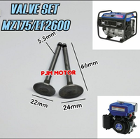 Mz175 Valve In Ex Payung Klep Mesin Pengerak dan Genset Yamaha Ef2600 1set