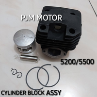 cylinder Block Silinder Boringan Blok Mesin Chain Saw 5200 5500 