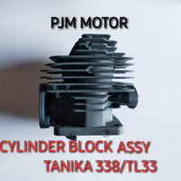 Cylinder Block Assy Blok Komplit Mesin Potong Rumput 330 338 TL 33