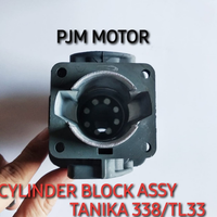 Cylinder Block Assy Blok Komplit Mesin Potong Rumput 330 338 TL 33