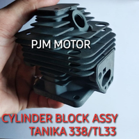 Cylinder Block Assy Blok Komplit Mesin Potong Rumput 330 338 TL 33