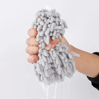 Beeinch Lap Tangan Gantung Kamar Mandi Ball Hand Wipes High Absorption Grey Color