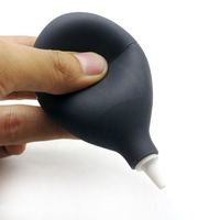 Pembersih Debu Dust Blower with Plastic Tip for Keyboard/Lens Camera/Watch 1154 Black