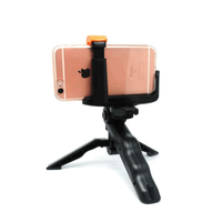 Universal Holder L Clamp Orange Flip for Smartphone