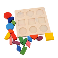 Mainan Puzzle 3D Geometry Anak Mainan Edukasi Anak