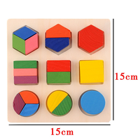 Mainan Puzzle 3D Geometry Anak Mainan Edukasi Anak