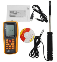 Hot Wire Anemometer Benetech GM8903 USB Data Air Velocity Temperature