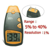 Moisture Meter MD814 MC Tester Kayu Wood Kertas Katun Cotton Kadar Air