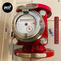 Flow Meter Air Limbah 6 Inch Sewage / Water Meter Air Panas 130C