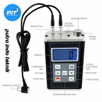 TM-8818 Ultrasonic Thickness Meter Metal Thick Gauge 0.75 to 400mm