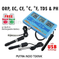 Water Monitor 7 in 1 PH TDS CF EC ORP Meter PHT-027 PHT-027 Tester