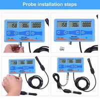 Water Monitor 7 in 1 PH TDS CF EC ORP Meter PHT-027 PHT-027 Tester