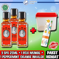 Paket Hemat-2: Siang Pure Oil Minyak Angin - Orange