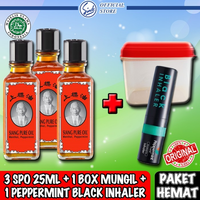 Paket Hemat-2: Siang Pure Oil Minyak Angin - Orange